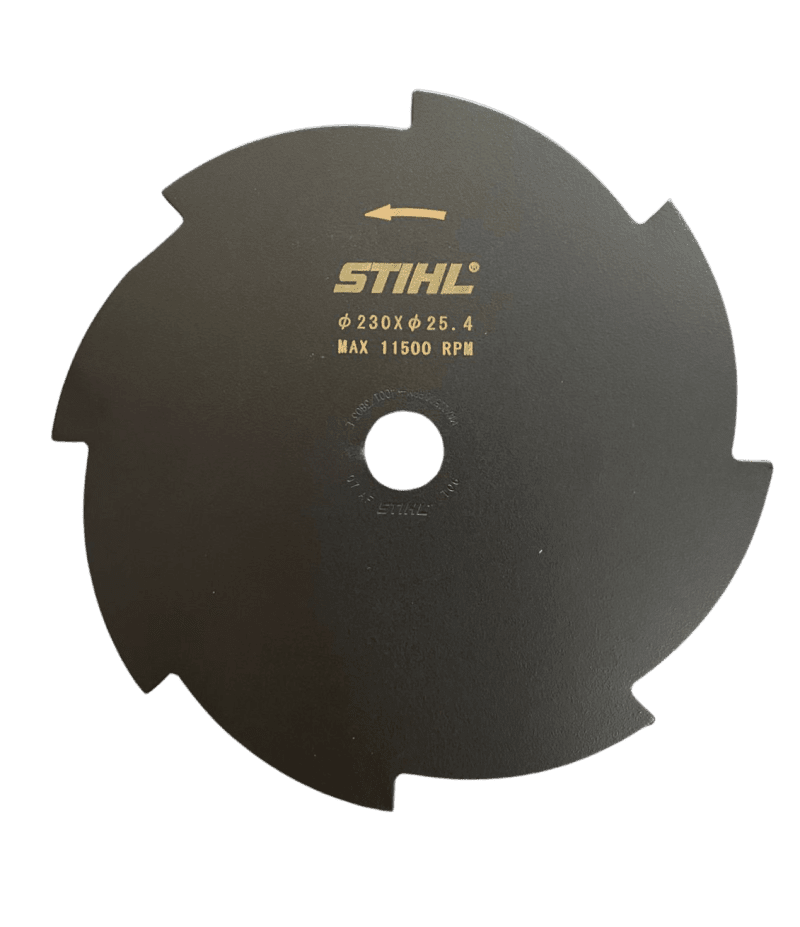 Lâmina Circular 8 PONTAS 230-8 STIHL FS85/86/88/108/120/131/KA85R/KM55R/85R/106/108/250/220/350/460